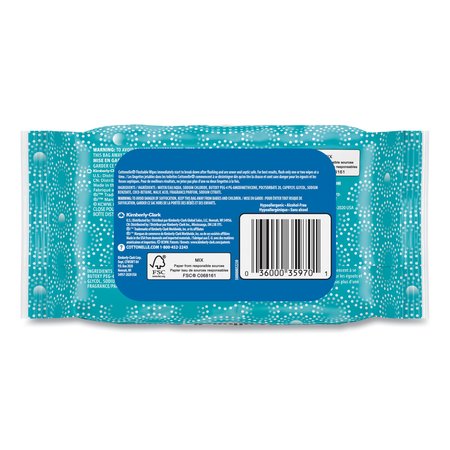 Cottonelle Fresh Care Flushable Cleansing Cloths, White, 3.73 x 5.5, 84/Pack, PK8 KCC 35970CT